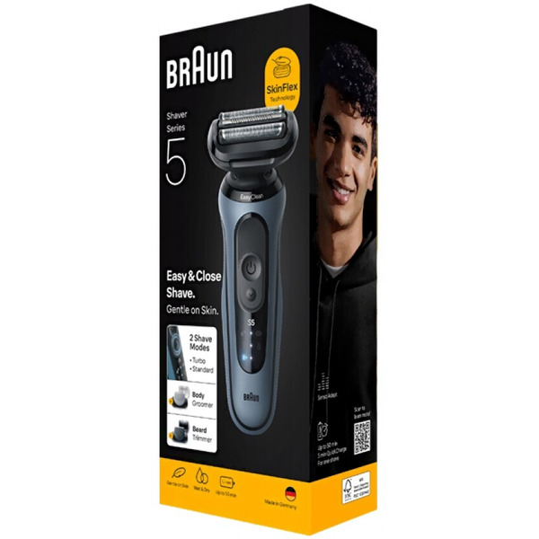 Электробритва Braun Series 5 52-A1650s (52-A1650sLGHTBLU)