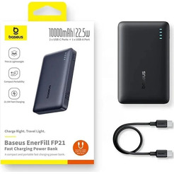 Внешний аккумулятор Baseus EnerFill FP21 P1008210D123-00 22.5W 10000mAh (черный)