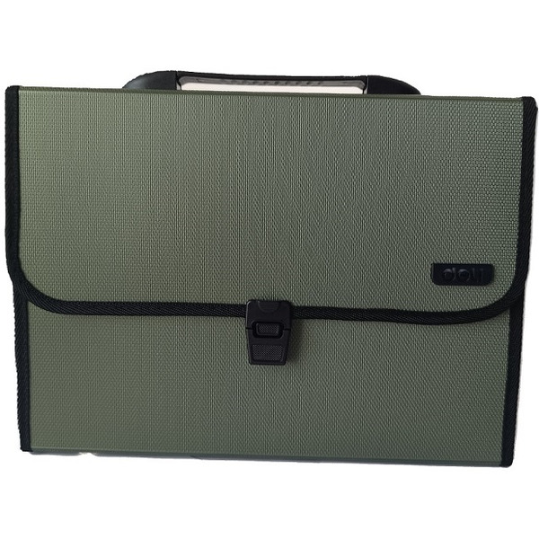 Папка-портфель DELI 5556GREEN