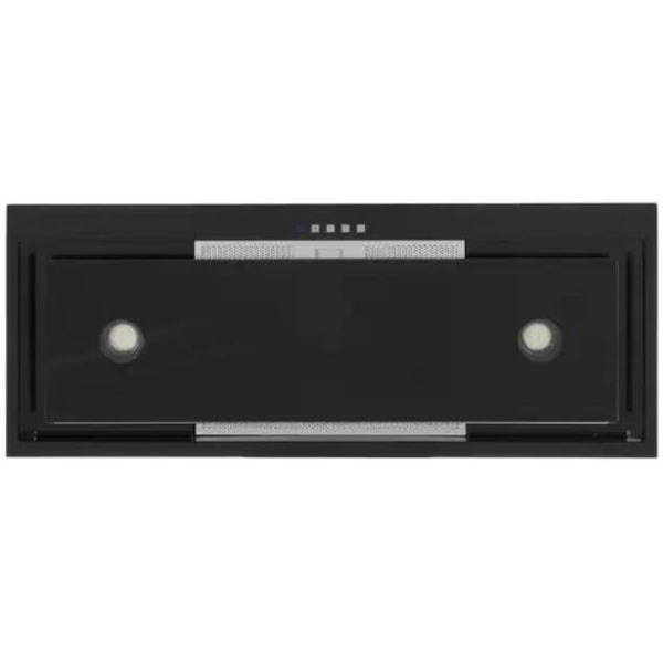 Вытяжка Akpo Neva Glass II 80 wk-10 (черный/нержавеющая сталь)