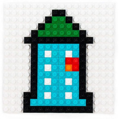 Конструктор Полесье Классик 73249 Мозаика №12 (пожарная часть)