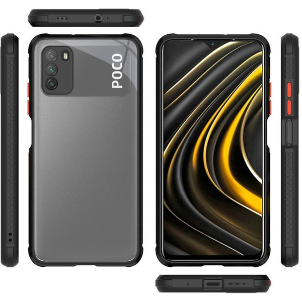 Бампер Bingo Michelin для POCO M3 Черный