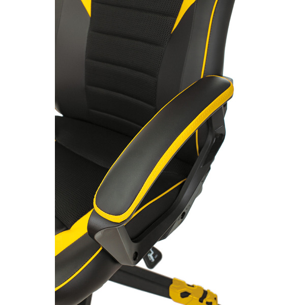 Кресло Zombie Game 16 (черный/желтый)