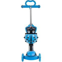 Самокат для детей Novatrack 120SB.DISCOKIDS.BL9 (голубой)