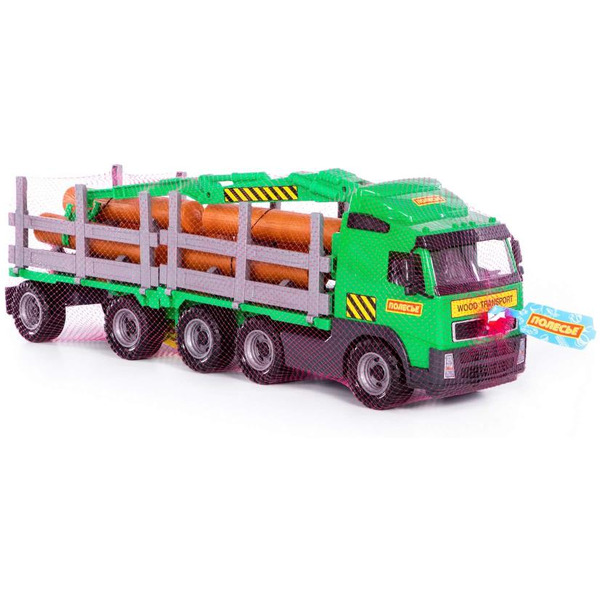 Автомобиль-лесовоз Полесье с прицепом 8725