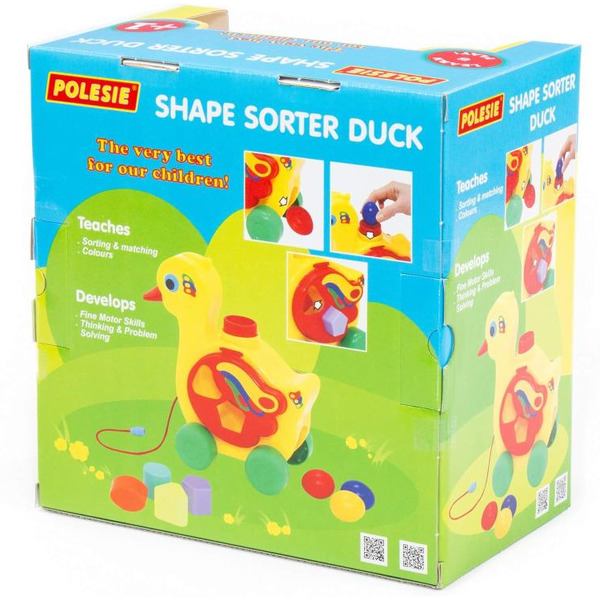 Сортер Полесье Уточка-несушка (в коробке)