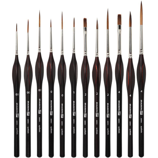Набор кистей BRAUBERG Art Classic 200951 (12 шт)