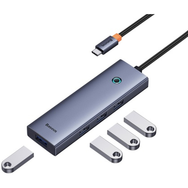 USB-хаб Baseus Flite Series 4-Port USB-C Hub B0005280A813-03