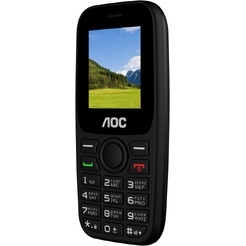 Кнопочный телефон AOC A170 (черный)