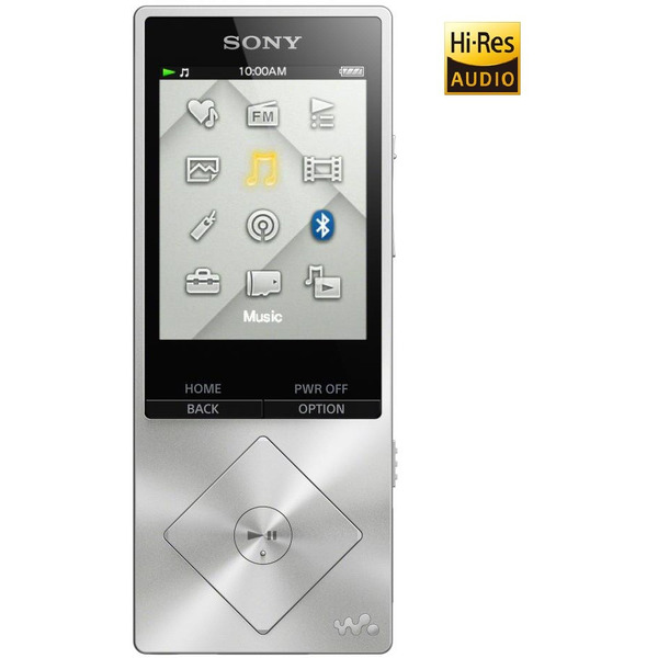 Hi-Res плеер SONY NWZ-A15 16 Гб Silver
