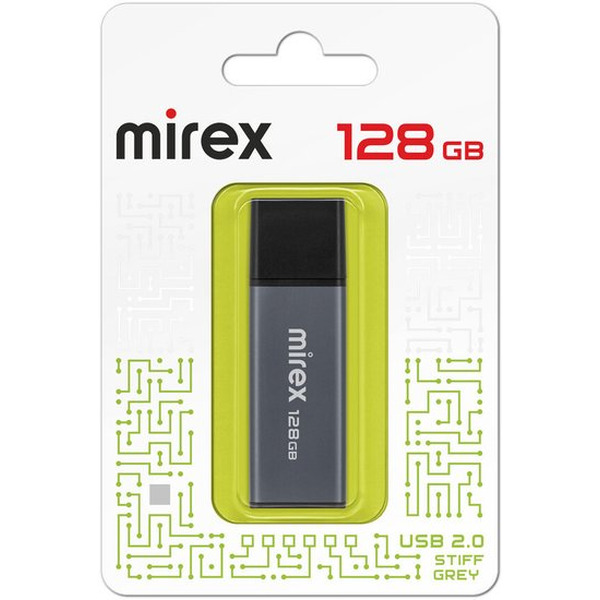 USB Flash Mirex Stiff Gray 128GB 13600-FMUST128