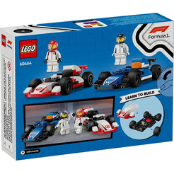 Конструктор Lego City Formula 1 Гоночные автомобили Williams и Haas 60464