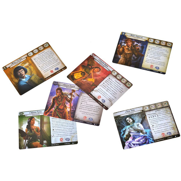 Настольная игра Hobby World 915643 Ужас Аркхэма Карточная игра : Путь в Каркозу: Сыщики