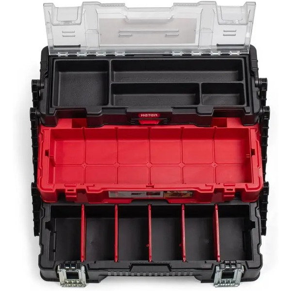 Ящик для хранения инструментов Keter Cantilever Trio organizer Black 17198033