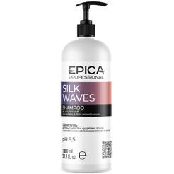 Шампунь для вьющихся и кудрявых волос EPICA Professional Silk Waves 1000 мл. 91396