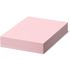 Бумага цветная BRAUBERG 115219 А4, 80 г/м2, 500 л., пастель, розовая