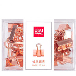 Зажим для бумаг DELI 78200 25шт