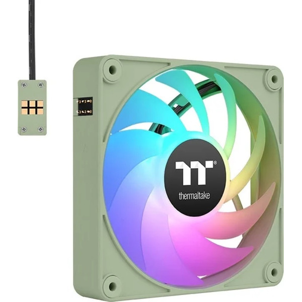 Набор вентиляторов Thermaltake CT120 EX Sync Matcha Reverse ARGB 3-Fan Pack (зеленый)