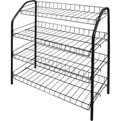 Полка для обуви Ника ЭТ1/Ч (черный)