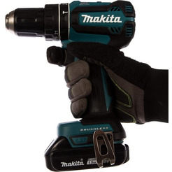 Дрель-шуруповерт Makita DHP485SYE (с 2-мя АКБ, кейс)