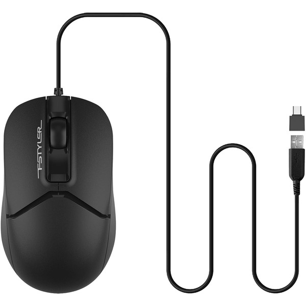Мышь A4Tech Fstyler FM12T (черный)