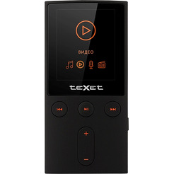 MP3 плеер TEXET T-70 8ГБ черный