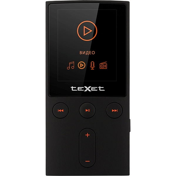 MP3 плеер TEXET T-70 8ГБ черный