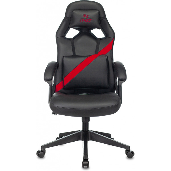 Кресло геймерское Бюрократ Zombie Driver (черный/красный)