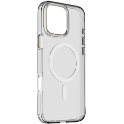 Магнитный чехол Momax CaseForm Play для iPhone 16 Pro Max MXAP24XLT (прозрачный)