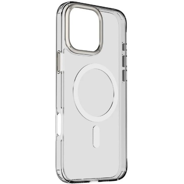 Магнитный чехол Momax CaseForm Play для iPhone 16 Pro Max MXAP24XLT (прозрачный)