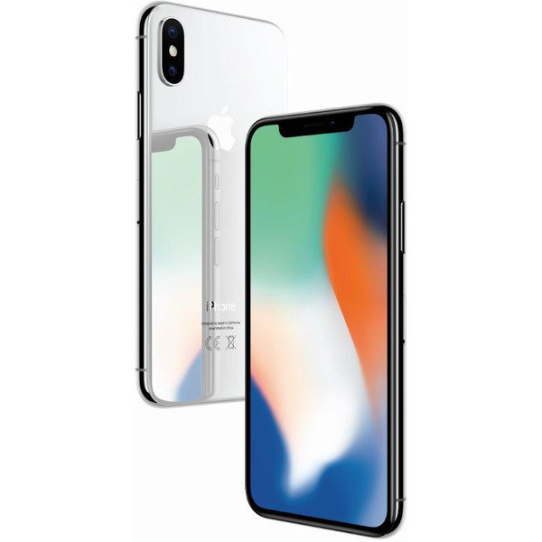 Смартфон APPLE iPhone X 64GB Silver (3D069Z/A)