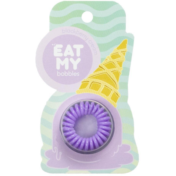 Резинки для волос EAT MY в цвете "Сливочная ежевика" 311449 (3 шт)