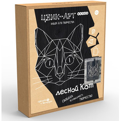 Набор для творчества Woody Цвик-арт Лесной кот 02406