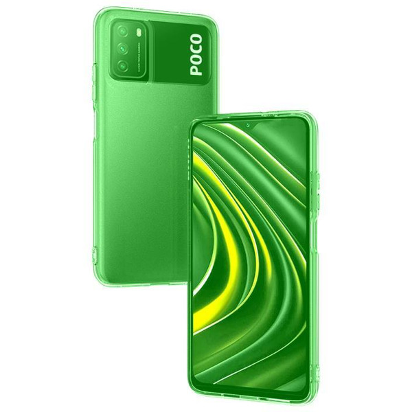 Бампер Bingo TPU 2.0mm для XIAOMI Redmi 9T/POCO M3 Зеленый