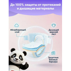 Подгузники-трусики детские Boomy Baby Pants ХL