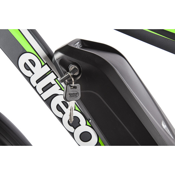 Велогибрид Eltreco XT 850 (серый/зеленый)