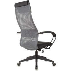 Кресло Бюрократ CH-607 (темно-серый /черный)