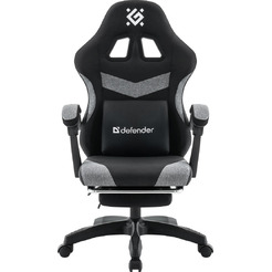 Игровое кресло Defender Runa Pro (черный/серый)