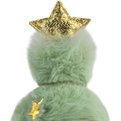 Украшение новогоднее интерьерное ЗОЛОТАЯ СКАЗКА Пушистая елочка 592565