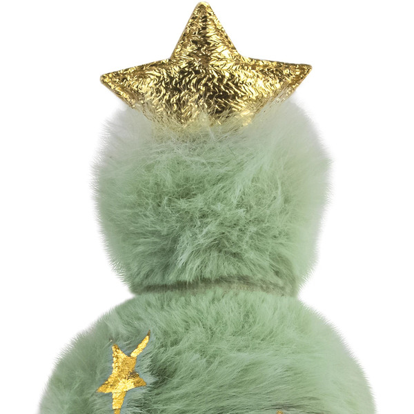 Украшение новогоднее интерьерное ЗОЛОТАЯ СКАЗКА Пушистая елочка 592565