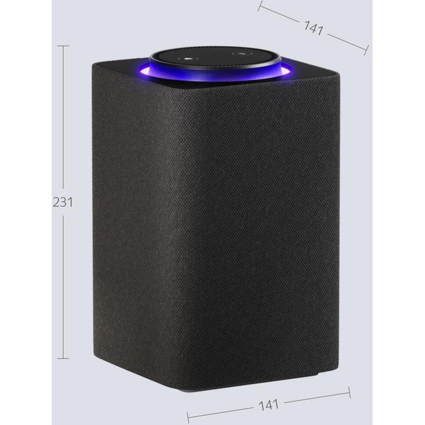 Умная колонка Яндекс Станция Макс с Алисой и Zigbee (YNDX-00053K) графит