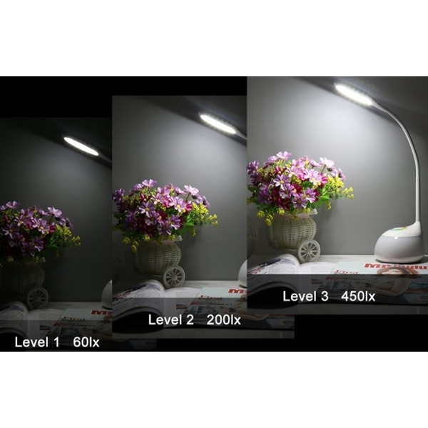 Светодиодный настольный светильник с ночником HARPER TL-PB888