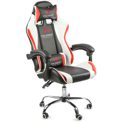 Игровое кресло Calviano Asti Ultimato (черный/белый/красный)