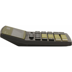 Калькулятор BRAUBERG Extra 12-BKOL 250471 (черный/оливковый)