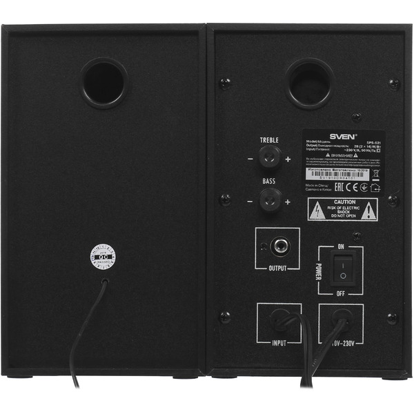Акустическая система SVEN SPS-621 чёрный
