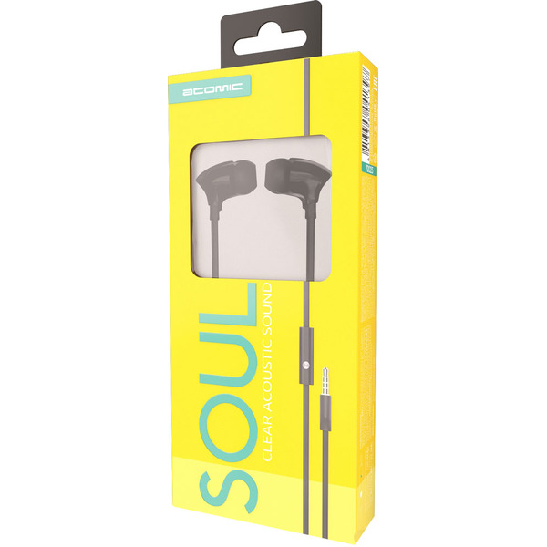 Наушники с микрофоном ATOMIC Soul (черный)