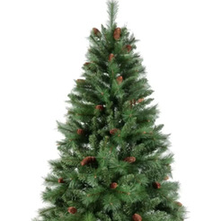 Ель искусственная с шишками Winter Time PTG08-1159T / 245