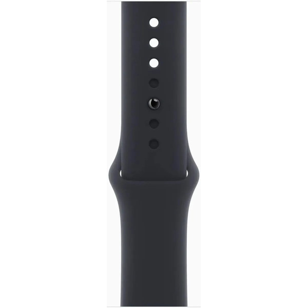 Смарт-часы Apple Watch SE 2024 GPS 44mm Midnight MXEK3LL/A (силиконовый ремешок M/L)