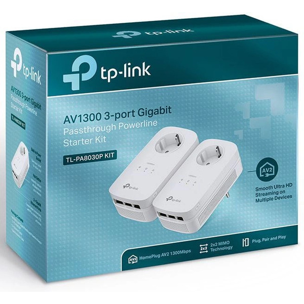Комплект powerline-адаптеров TP-Link TL-PA8030P KIT