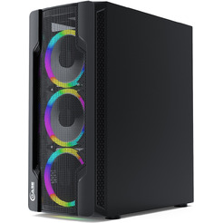 Корпус Powercase Mistral X4 Mesh LED CMIXB-L4
